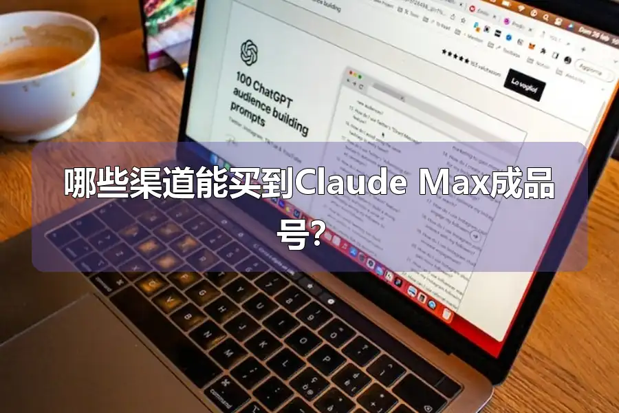 哪些渠道能买到Claude Max成品号？